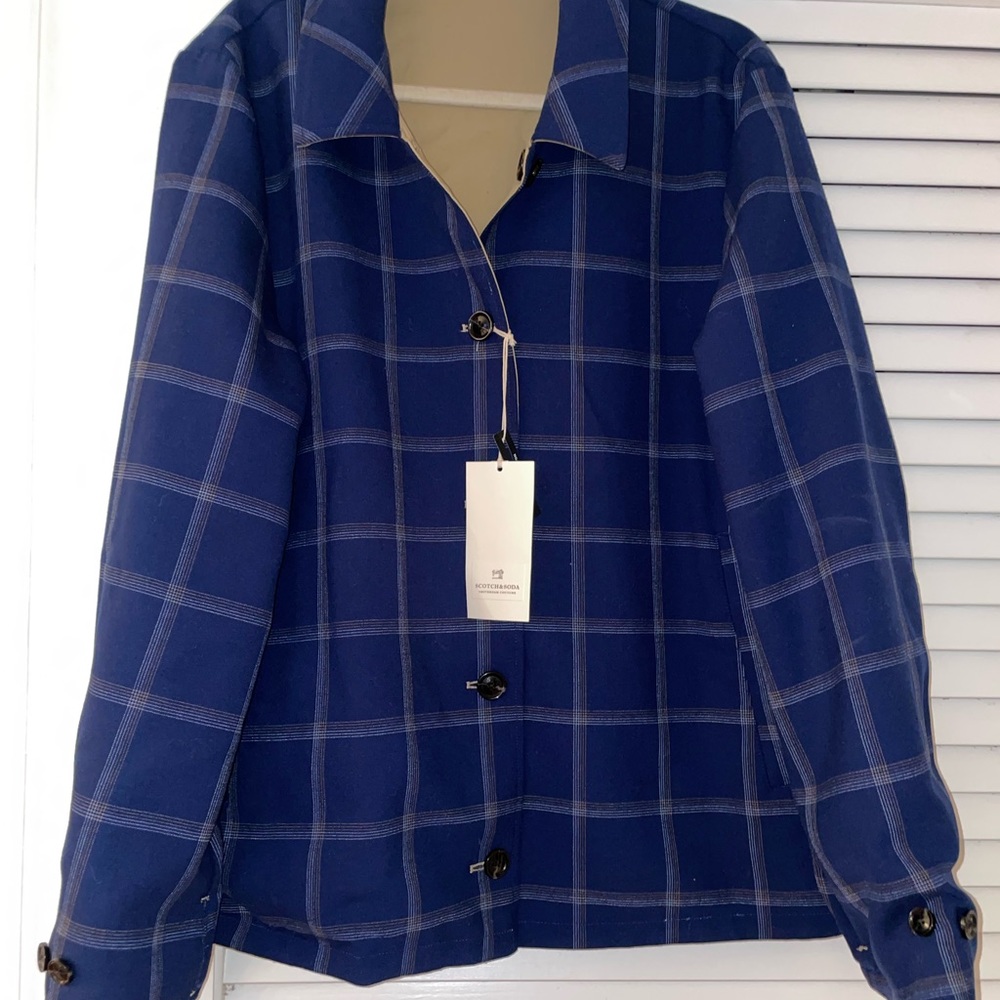 Scotch & Soda Mens Reversible Jacket